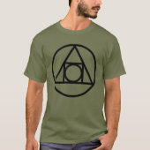 Philosopher's Stone - Ancient Truth Symbol Tシャツ (正面)