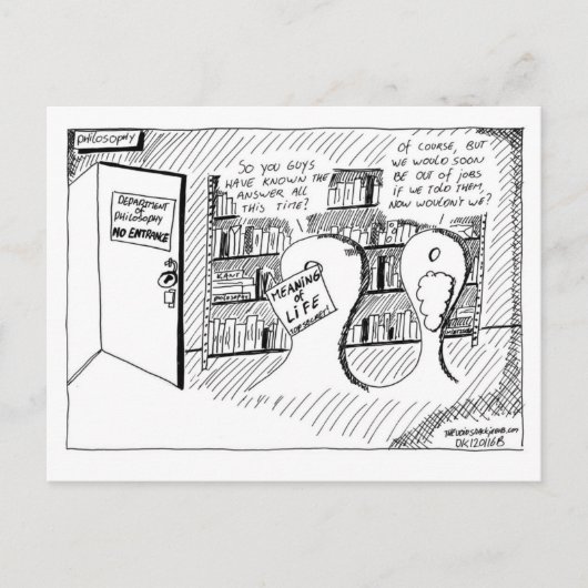 Philosophyの秘密の部屋はがき ポストカード (正面)