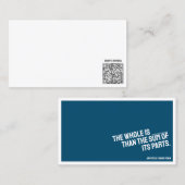 PHILOSOPHYミニマリスト名刺 名刺 (正面/裏面)