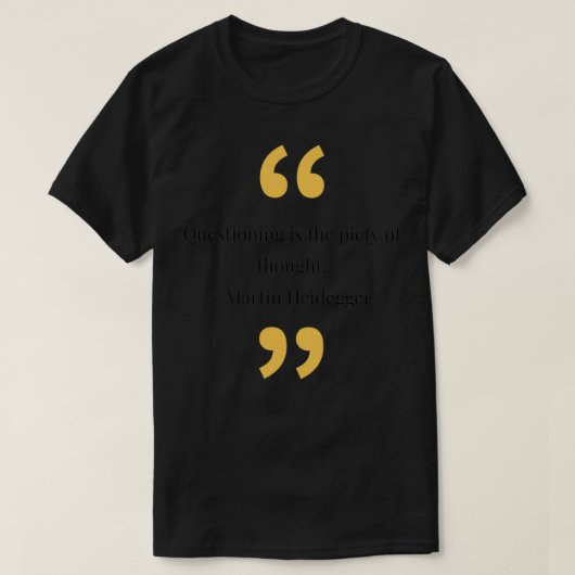 philosophy quotes 2 tシャツ (デザイン正面)