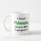 philosophy teach コーヒーマグカップ (左)