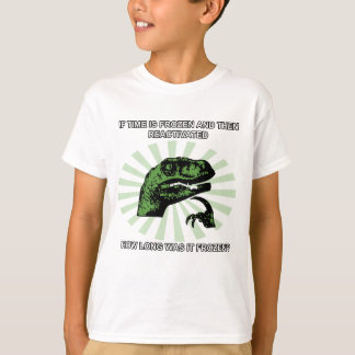 Philosoraptorの時間 Tシャツ