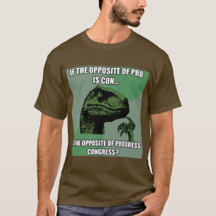 Philosoraptorの進歩対議会 Tシャツ