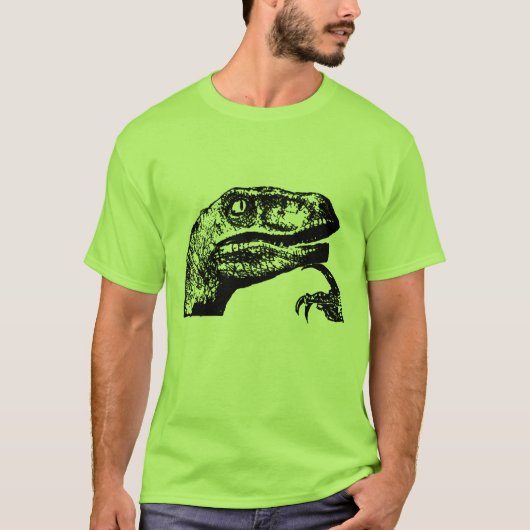Philosoraptor Tシャツ (正面)