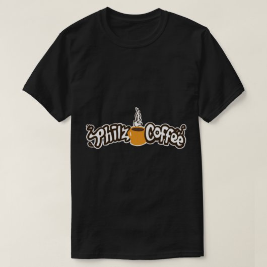 Philz Coffeeロゴシール Tシャツ (デザイン正面)