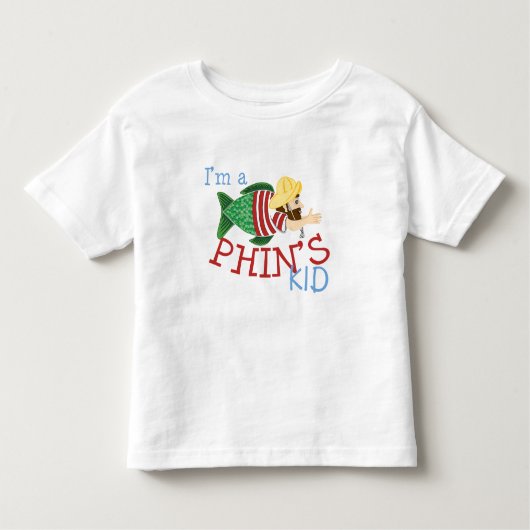Phinの子供の幼児のワイシャツ トドラーTシャツ (正面)