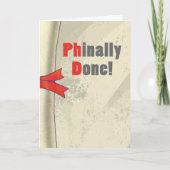 phinally実行スクロール カード (正面)