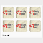 phinally実行スクロール スクエアシール (シート)