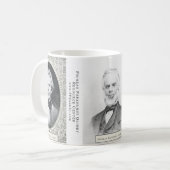 Phineas Parkhurst Quimby 002のマグ コーヒーマグカップ (正面左)
