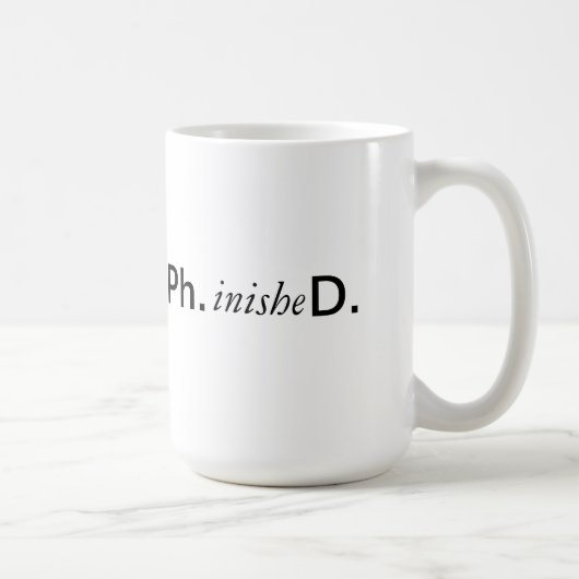 Phinishedのマグ マグカップ (右)