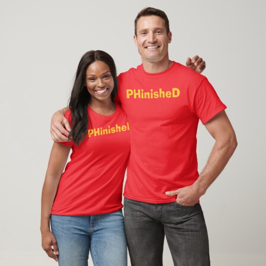 PHinisheD Ph.D。 Tシャツ (ユニセックス)