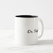 Phinished PhD Graduation Mug Custom Doctor Name  ツートーンマグカップ (正面右)