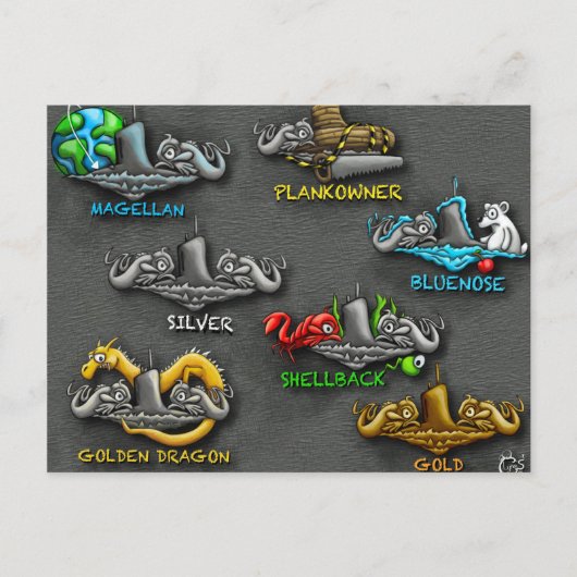 「Phins」ポストカード ポストカード (正面)