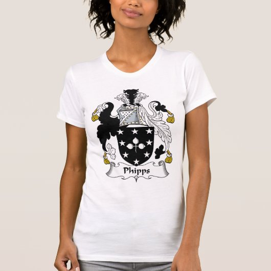Phippsの家紋 Tシャツ (正面)