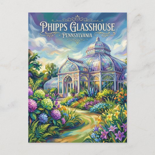 Phipps Conservatory and Botanical Gardens ポストカード (正面)