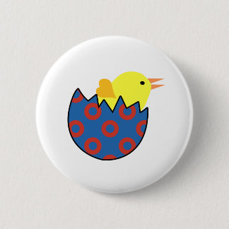 Phish Chick Fishman Donut Design 缶バッジ