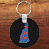 Phish Fishman Donut New Hampshire Ecavator Boy Don キーホルダー (正面)