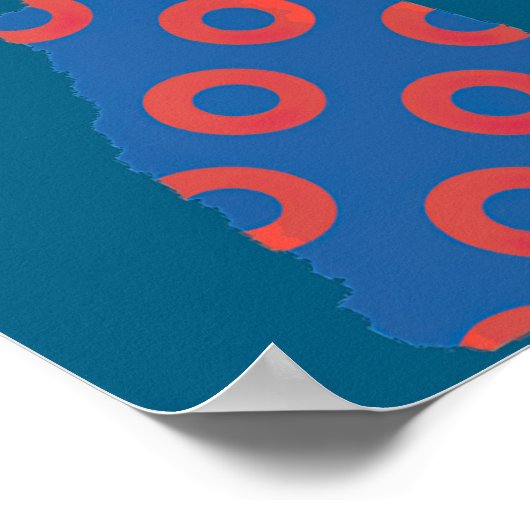 Phish Fishman Donut New Hampshire Ecavator Boy Don ポスター (角)