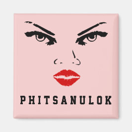 Phitsanulok, Thailand Woman マグネット