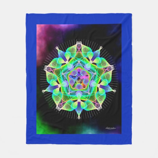 PHIveは生きている フリースブランケット (正面)