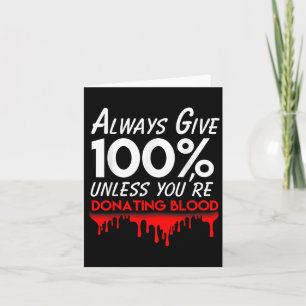 Phlebotomistおもしろいモチベーション与えは常に100% Blo カード