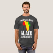 Phlebotomistが黒歯切除贈りを達成 Tシャツ (正面フル)