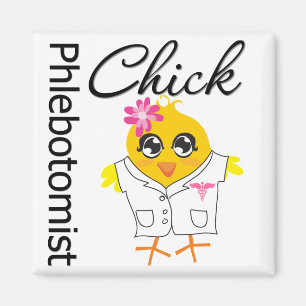 Phlebotomistのひよこ マグネット