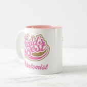 Phlebotomistのギフト ツートーンマグカップ (正面左)