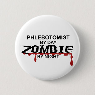 Phlebotomistのゾンビ 缶バッジ