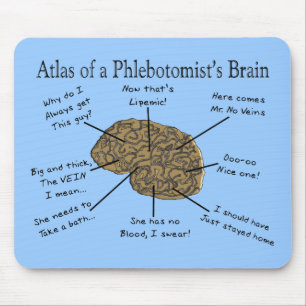 Phlebotomistの頭脳の地図書 マウスパッド