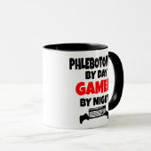 Phlebotomistは遊のビデオゲームを愛 マグカップ (正面右)