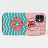 Phlebotomistシェブロンのデザイン Case-Mate iPhoneケース (裏面(横))