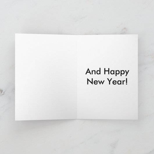 Phlebotomistトナカイのクリスマスプレゼント シーズンカード (内部)