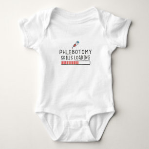 PhlebotomistベビーPhlebotomyスキルローディング ベビーボディスーツ