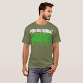 Phlebotomist価格Phlebotomy技術者ギフト Tシャツ (正面フル)