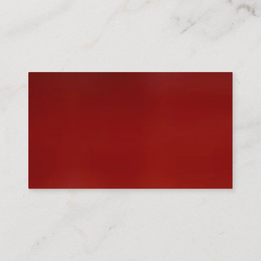 Phlebotomist赤ストライプ名刺 名刺 (裏面)