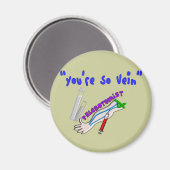 Phlebotomist「あなたはSo Vein」ギフトおもしろいス マグネット (正面/裏面)