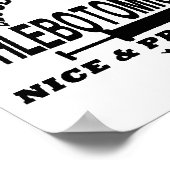 PHLEBOTOMIST – 正確で素敵 ポスター (角)