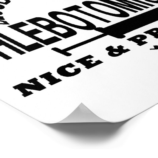 PHLEBOTOMIST – 正確で素敵 ポスター (角)