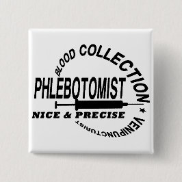 PHLEBOTOMIST – 正確で素敵 –  缶バッジ