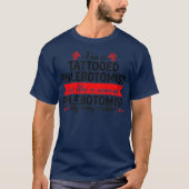 Phlebotomist Funny Tattooed Phlebotomy Nurse Tシャツ (正面)