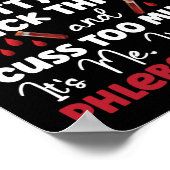 Phlebotomist Phlebotomy一部のPhlebotomistsが持っている ポスター (角)