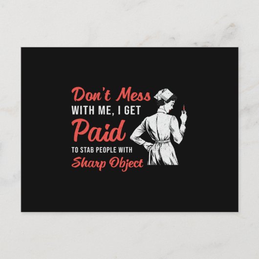 Phlebotomist Phlebotomy Me Giftを台無しにしない ポストカード (正面)