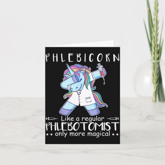 Phlebotomist Phlebotomy Quote  カード (正面)