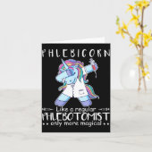 Phlebotomist Phlebotomy Quote  カード (黄色い花)