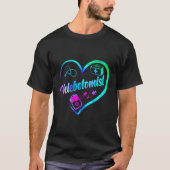 Phlebotomist Tech Technician He Water Color Tシャツ (正面)