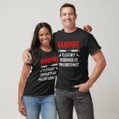 Phlebotomist Vampire Phlebotomy技術者2 Tシャツ (ユニセックス)