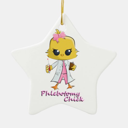Phlebotomyのひよこ セラミックオーナメント (正面)