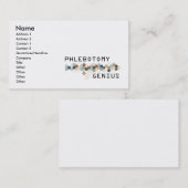 Phlebotomyの天才 名刺 (正面/裏面)