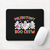 Phlebotomy BooクルーPhlebotomistハロウィーンの衣装 マウスパッド (マウス)